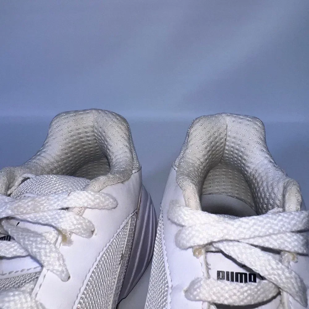 Puma RS‎ Connect Trainers Triple White 369751-03 Youth 3.5